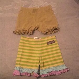 Matilda Jane two pairs of shorties.